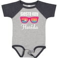 thumbnail image 3 of Inktastic Siesta Key Florida Beach Trip Girls Baby Bodysuit, 3 of 5