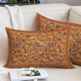 thumbnail image 2 of Boho Yellow Flowers Pillow Covers 16"x24", Spring Abstract Watercolor Floral Leaf Soft Brushed Microfiber Breathable Throw Pillow Covers, Decorative Pillowcase with Zipper for Couch Sofa Bedroom, 2 of 9