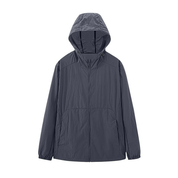 purcolt Women's Rain Jacket Waterproof Windbreaker Lightweight Raincoat with Hood & Zipper Pocket for Golf Camping Hiking Cycling