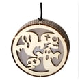 thumbnail image 3 of POINTERTECK Wooden LED Lamp Witch Pumpkin Hanging Light Ornament for Halloween Decorations, 3 of 7