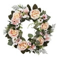 thumbnail image 2 of Guirnalda de coronas artificiales de 45 cm, accesorios para fotografía, arreglos de coronas florales para Amarillo, 2 of 9