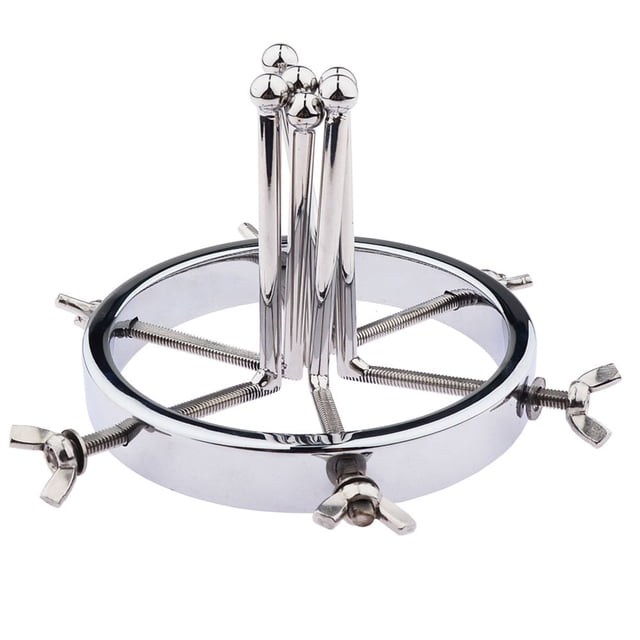 Tapón anal de metal, dilatador vaginal anal, abrazadera, espejo de espéculo vaginal, tamaño ajustable, tapón anal, juguete sexual para adultos para mujeres, hombres, parejas