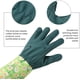 thumbnail image 4 of Guantes de jardinería de cuero a prueba de espinas, rosa, para mujer, largos, largos, para poda de rosas, para jardín, para madre y abuela, regalos de jardinería (marrón) oso de fresa  Hogar, 4 of 5