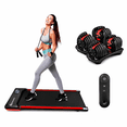 thumbnail image 1 of Caminadora Electrica 110V, Bluelander, Walking Pad, Incluye un Par de Mancuernas Ajustables de 5 a 52.5 Libras (2 a 24 Kg), 1 of 5