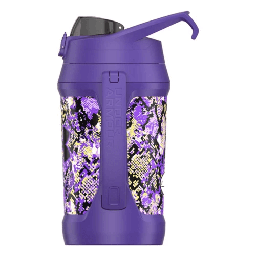 Under Armour Playmaker Jug 64 Oz. Water Bottle, Purple Python