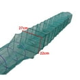 thumbnail image 3 of Fishing Folding Mesh Cage Foldable Cages Fishing Net Fish Crabs Lobsters Traps, 3 of 8