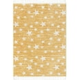 thumbnail image 2 of Well Woven Kosme Yellow Geometric Star Pattern Stain-resistant Area Rug 5x7 (5'3" x 7'3"), 2 of 7
