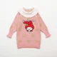 thumbnail image 4 of Ropa para niños, vestido para niñas, vestido de punto de dibujos animados de Hello Kitty My Melody, vestido bordado con cuello de loto Kawaii, algodón puro, 4 of 5