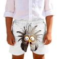 thumbnail image 2 of ATOGUTA Boys Swim Shorts Kids Swimwear Bathing Suits Quick Dry Beach Board Shorts Size 5T-14, White, 2 of 6