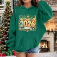thumbnail image 2 of Fiaer Sweatshirt Hoodies for Teen Girls Boys Trendy Long Sleeve Oversized Sweatshirts Fall Winter Tween Clothes 2026 07-Green 100, 2 of 5