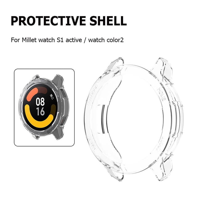 Funda Funda TPU Transparente para Watch S1 Active/Watch Color 2 Blanco
