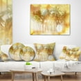 thumbnail image 4 of Designart 12" x 20" Yellow Polyester Throw Pillow, 4 of 5