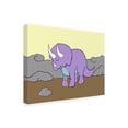 thumbnail image 2 of Trademark Fine Art 'Prehistoric Playtime II Childrens Art' Canvas Art by Pam Ilosky, 2 of 3