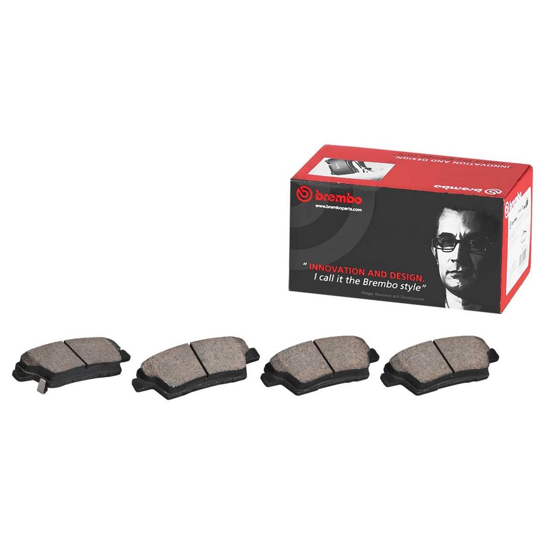 Brembo P30074N Premium NAO Ceramic OE Equivalent Pad