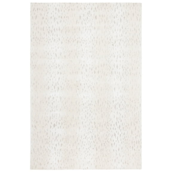 Safavieh  Couture Tibetan Jadvyga Hand-knotted Wool Area Rug Ivory/Beige 5' x 8' 5' x 8' Indoor Living Room, Bedroom, Dining Room
