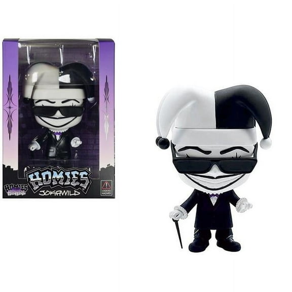 Homies 20455 Jokawild Homies Big Headz Series 3 Model 4.5 in. Figure