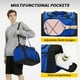 thumbnail image 4 of Bolsa de gimnasio Vorspack para hombre de 53 litros con compartimento para zapatos, color azul, 4 of 7