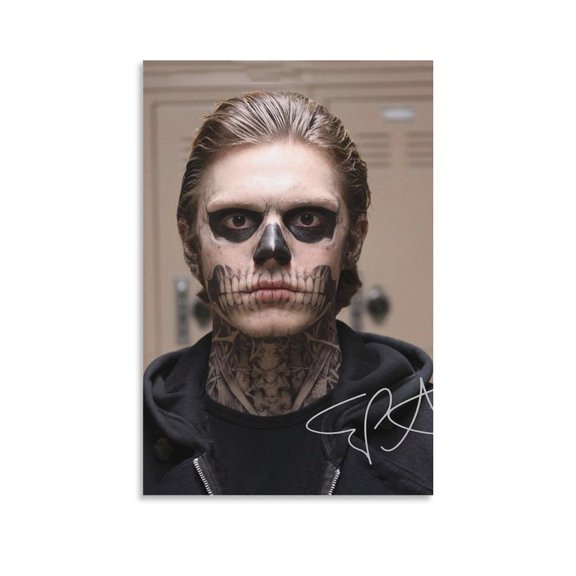 Evan Peters Poster Wallpaper Artworks Canvas Print Picture Print Wall Art Poster Painting Canvas Posters Artworks Gift Room Aesthetic 08x12inch(20x30cm)
