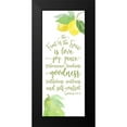 thumbnail image 2 of Reed, Tara 10x18 Black Modern Framed Museum Art Print Titled - Fruit of the Spirit vertical I-Fruit, 2 of 5