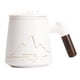 thumbnail image 1 of Taza de cerámica for preparar té de gran capacidad con tapa y filtro, taza de café for oficina, 1 of 7