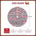 thumbnail image 2 of Fuzoiu Flamingos Print Christmas Tree Skirt,Xmas Christmas Decorations,Xmas Tree Mat for Farmhouse Holiday New Years Home Party Decor Tree Rugs-48", 2 of 6