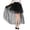 Black, variant on Women's Tennis Skirts Summer 2026 Women Mesh Front Short Back Long Puffy Skirt Elegant High Waist Party Dance Evening A Line Flared Pink One Size