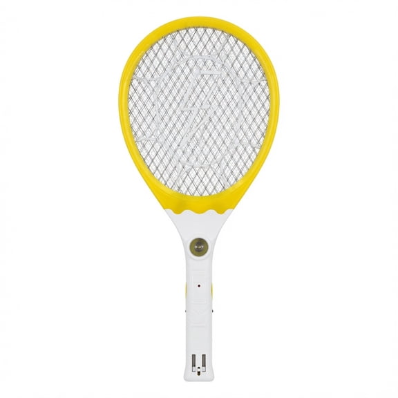 Eternal - Rechargeable Electric Insect Bugs Mosquito Swatter with LED for Indoor & Outdoor - White
