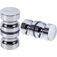 thumbnail image 1 of Perillas para mamparas de ducha de cromo pulido, compatibles con puertas de ducha de vidrio para una actualización elegante de su baño, 1 of 5