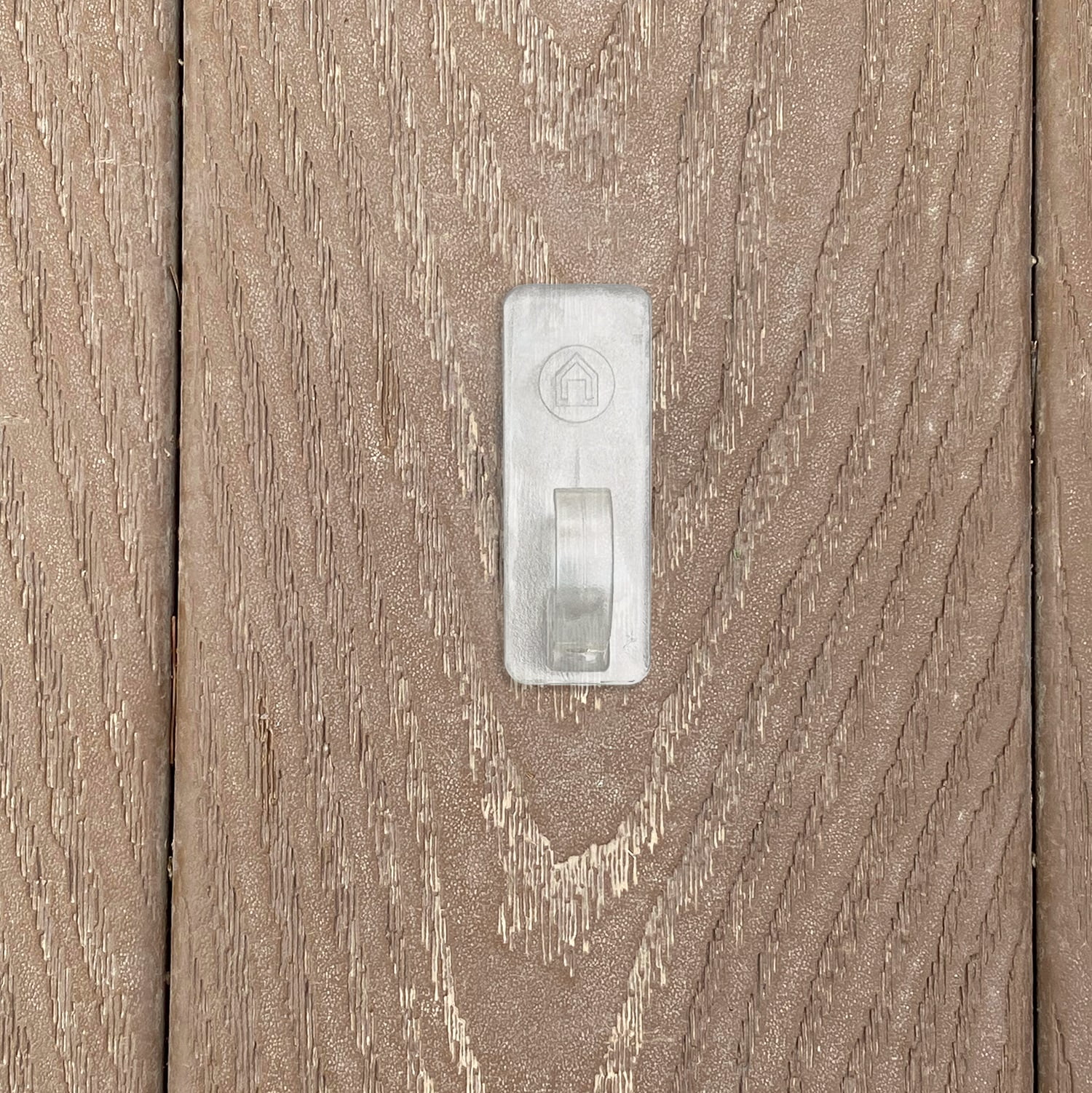 Simple Living Solutions Grand Crochets adhésifs (12ct), Clip adhésif en plastique