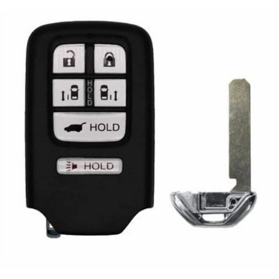 Nasstrac New Smart Key Fob 2014-2017 Honda Odyssey / 6-Button Smart Key / PN: 72147-TK8-A51 / FCC ID: KR5V1X