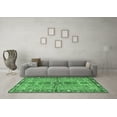 thumbnail image 3 of Ahgly Company Indoor Rectangle Medallion Emerald Green Traditional Area Rugs, 3' x 5', 3 of 4