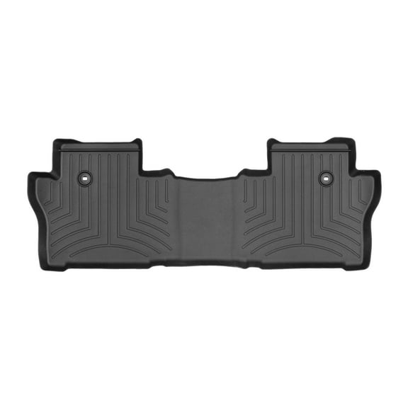WeatherTech Custom Fit FloorLiners compatible with 2016-2022 Honda Pilot - 2nd Row, Black