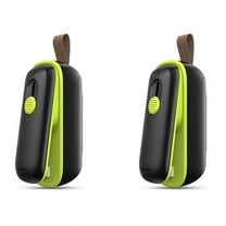2X Bag Sealer Mini, 2 in 1 Bag Sealer Heat Sealer with Cutter, Portable Handheld Bag Resealer Machine