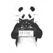 Bad Panda Poster Print by Balazs Solti - Small