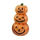thumbnail image 5 of Figura de calabaza en miniatura, decoración de Halloween, manualidades, regalo de cumpleaños, mini resina Tres calabazas, 5 of 9