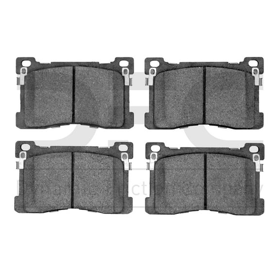 Dynamic Friction Company 5000 Advanced Brake Pads - Ceramic 1551-1576-00-Front Set For 2012-2016 Hyundai Equus, 2015-2017 Kia K900