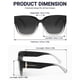 thumbnail image 3 of Gafas de sol Myiaur para mujeres con protección UV400 polarizadas para usar sobre lentes, 3 of 6