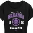 thumbnail image 3 of Marvel Black Panther - Property Of Wakanda - Women's Short Sleeve Graphic T-Shirt, 3 of 5
