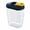 D-1.5L, variant on Storage Container with Lids and Pour Spout, Airtight Kitchen and Pantry Organizer, Stackable Portable Containers for Spaghetti, Sugar, Rice, Pasta, Cereal, Dry Goods, Baking & Home Storage, C-1L