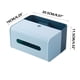 thumbnail image 3 of Fiudx Ofertas de la semana Cajón de papel de escritorio - Mesa de centro multifuncional para el hogar - Caja de pañuelos - Caja de almacenamiento de control remoto de escritorio multifuncional para s, 3 of 5