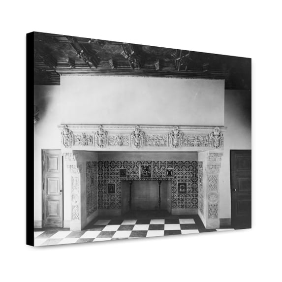 Canvas Print: Pasadena, California, Mrs. Herbert Coppell Home (Interior) -