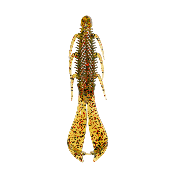 6th Sense Bodega Craw 3.5 in Soft Plastic Bass Fishing Lure Compact Finesse Craw Bait 8 Pack, Made in the USA