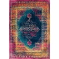 thumbnail image 2 of United Weavers Caledonia Cosimia Farmhouse Medallion Area Rug, Blue, 12'6" x 15', 2 of 4