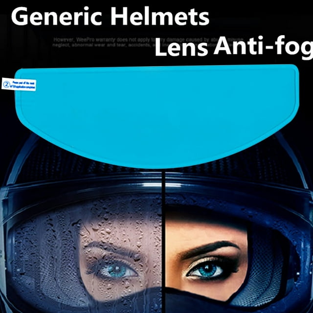 NARABB Car Accessories Interior Helmet Clear Anti-Fog Patch Film Universal Motorcycle 3ml
