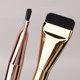 thumbnail image 4 of Brocha para base de maquillaje One Font, de plástico, ligera, ultrafina, plana, para contornos, dorada, herramienta de maquillaje imprescindible, 4 of 6