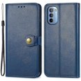 thumbnail image 1 of Estuche de PU Yashi con hebilla redonda magnética azul para Motorola Moto G31/G41, 1 of 2