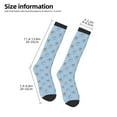 thumbnail image 2 of Rateoe Corgi Dog Pattern Women’s Knee High Crew Socks,Trouser Socks Comfortable, Breathable, Moisture-Wicking and Soft, 2 of 6