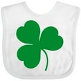 thumbnail image 3 of Inktastic Irish Green Shamrock Boys or Girls Baby Bib, 3 of 4