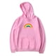 thumbnail image 3 of Sudadera con capucha de los trillizos de Sturniolo Sudadera con capucha Let's Trip Rainbow Sudadera unisex de moda divertida e informal, 3 of 5