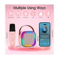 thumbnail image 2 of Altavoz Bluetooth Portátil Máquina Karaoke Con 2 Micrófonos, 2 of 4